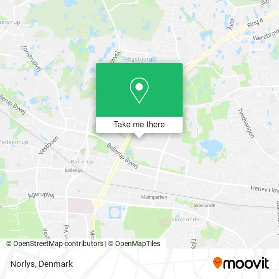 Norlys map