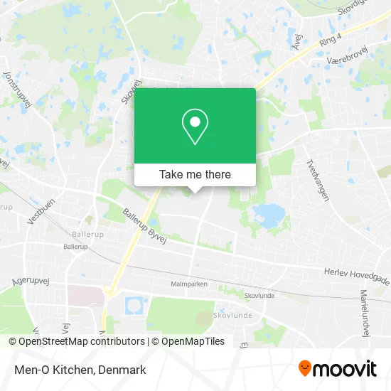 Men-O Kitchen map