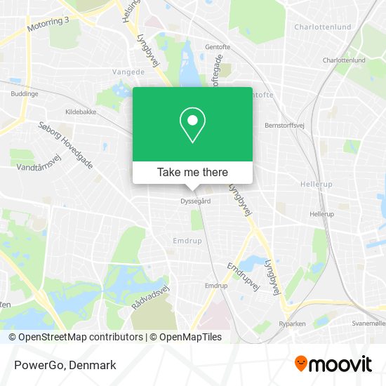 PowerGo map