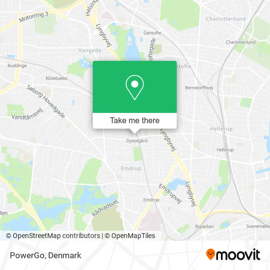 PowerGo map