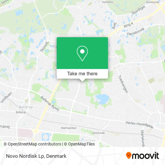 Novo Nordisk Lp map