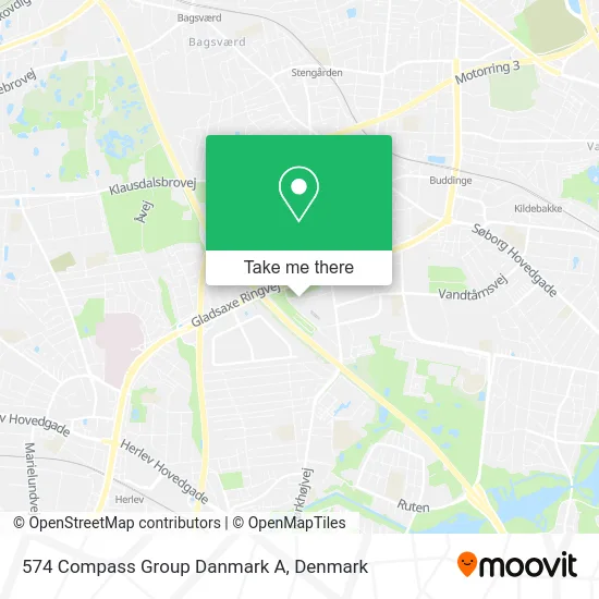 574 Compass Group Danmark A map