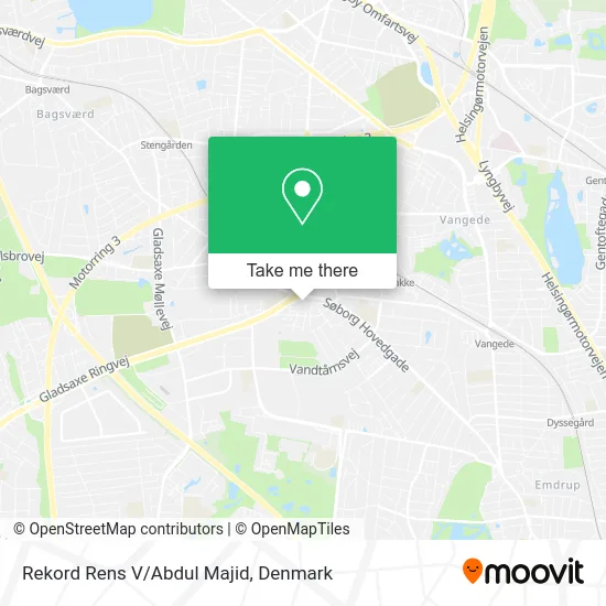 Rekord Rens V/Abdul Majid map