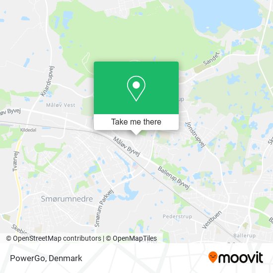 PowerGo map