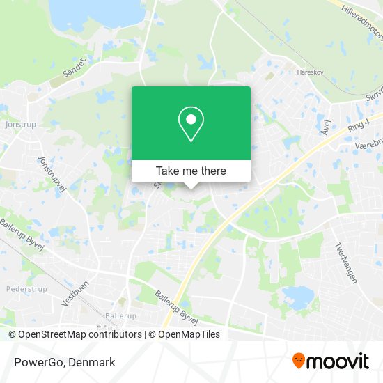 PowerGo map