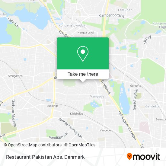 Restaurant Pakistan Aps map