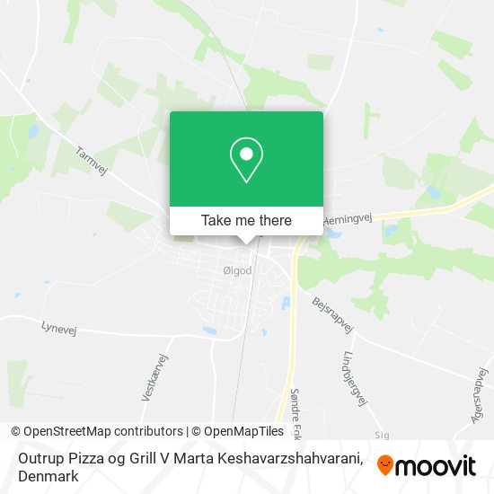 Outrup Pizza og Grill V Marta Keshavarzshahvarani map