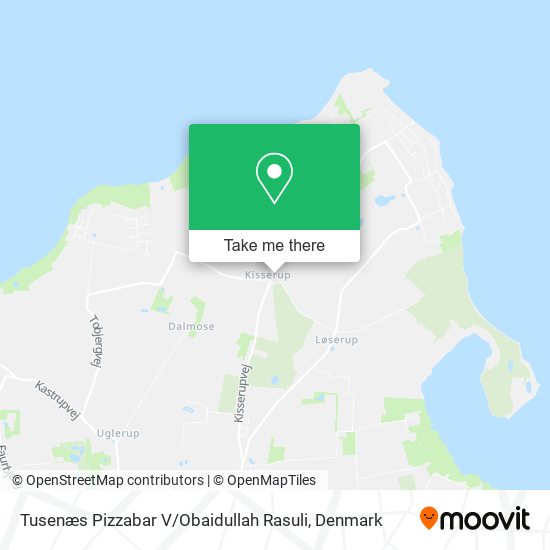 Tusenæs Pizzabar V / Obaidullah Rasuli map