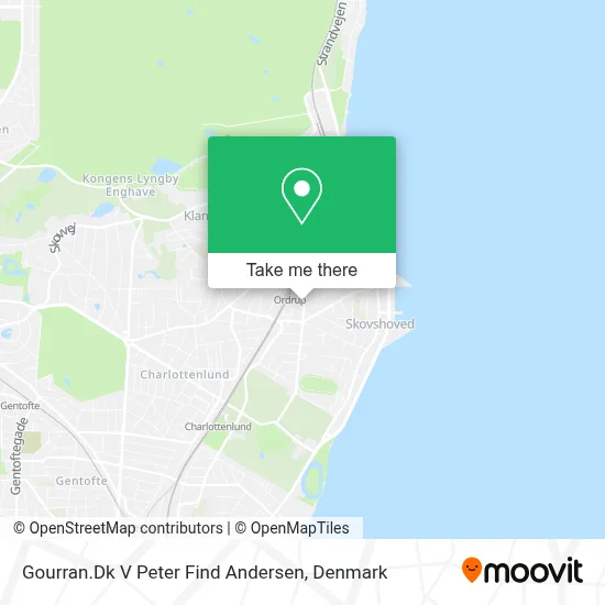 Gourran.Dk V Peter Find Andersen map