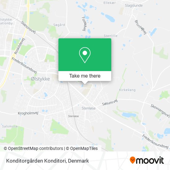Konditorgården Konditori map