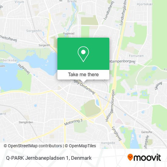 Q-PARK Jernbanepladsen 1 map