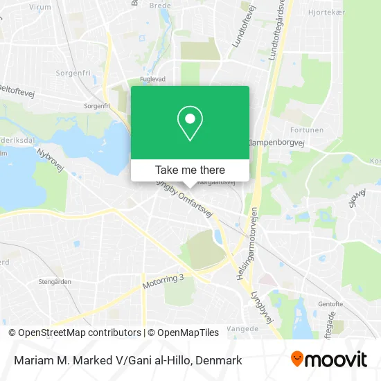 Mariam M. Marked V / Gani al-Hillo map