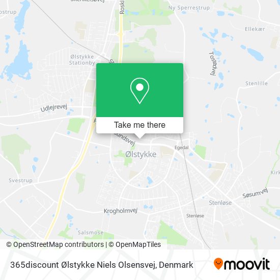 365discount Ølstykke Niels Olsensvej map