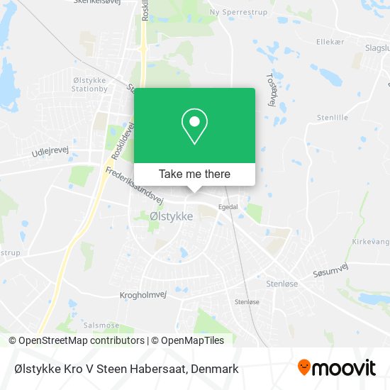 Ølstykke Kro V Steen Habersaat map