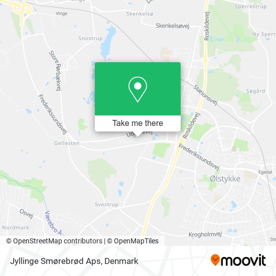 Jyllinge Smørebrød Aps map