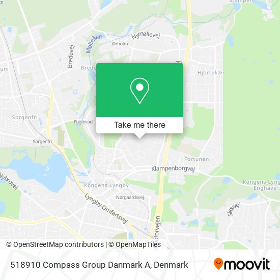 518910 Compass Group Danmark A map