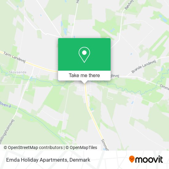 Emda Holiday Apartments map