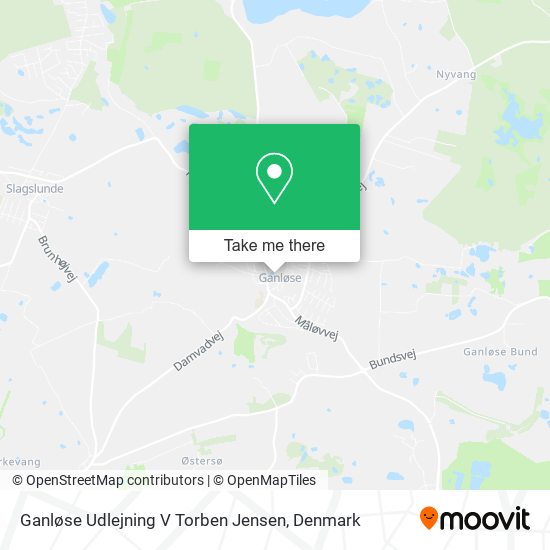 Ganløse Udlejning V Torben Jensen map