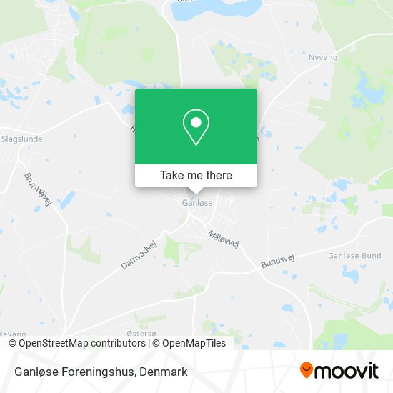 Ganløse Foreningshus map