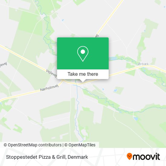 Stoppestedet Pizza & Grill map