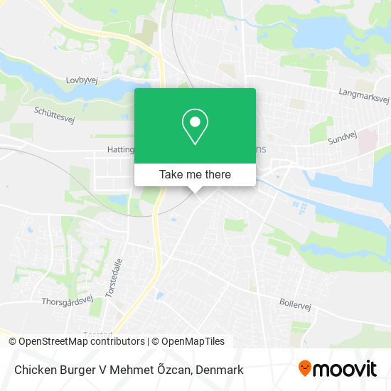 Chicken Burger V Mehmet Õzcan map