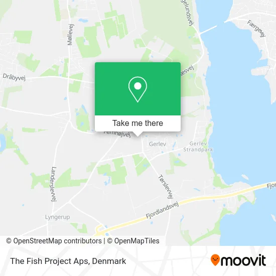 The Fish Project Aps map