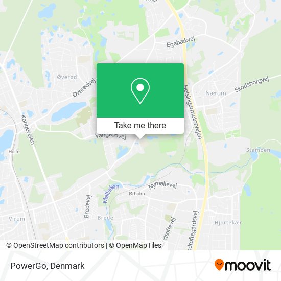 PowerGo map