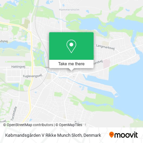Købmandsgården V Rikke Munch Sloth map