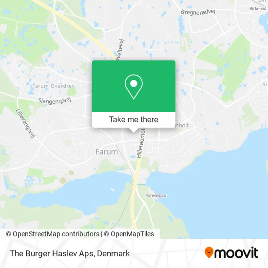 The Burger Haslev Aps map