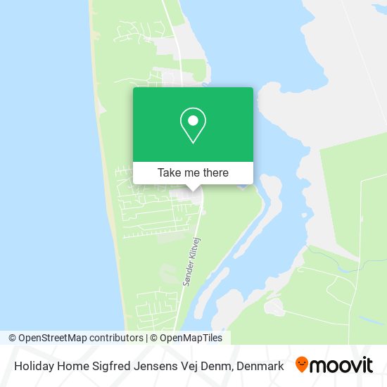 Holiday Home Sigfred Jensens Vej Denm map