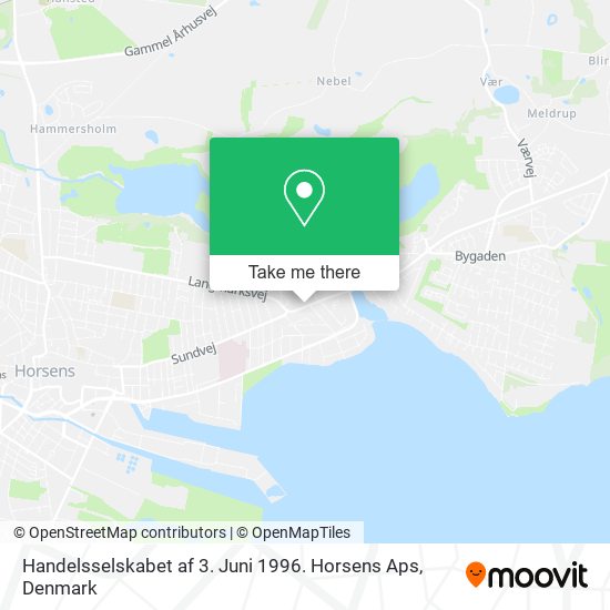Handelsselskabet af 3. Juni 1996. Horsens Aps map