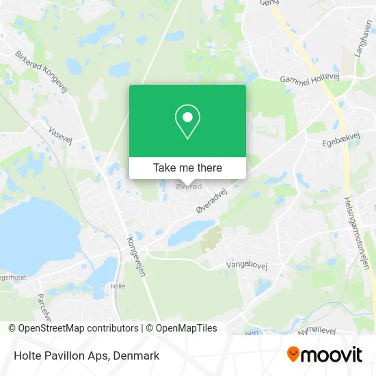 Holte Pavillon Aps map