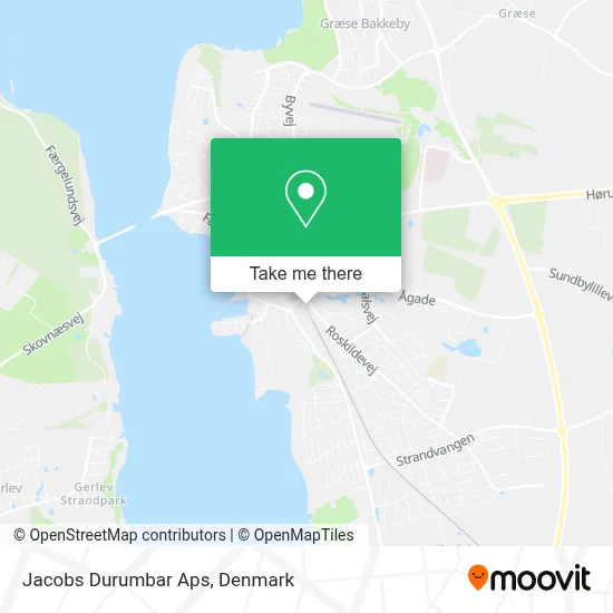 Jacobs Durumbar Aps map