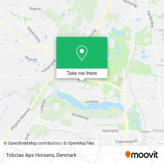 Tobclas Aps Horsens map