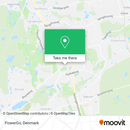 PowerGo map