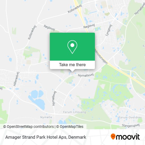 Amager Strand Park Hotel Aps map