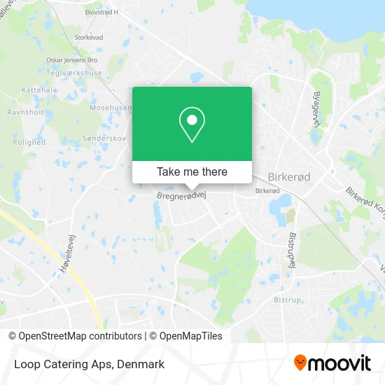 Loop Catering Aps map