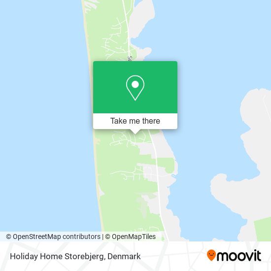 Holiday Home Storebjerg map