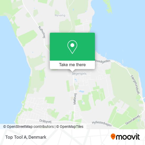 Top Tool A map