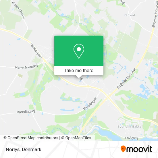 Norlys map