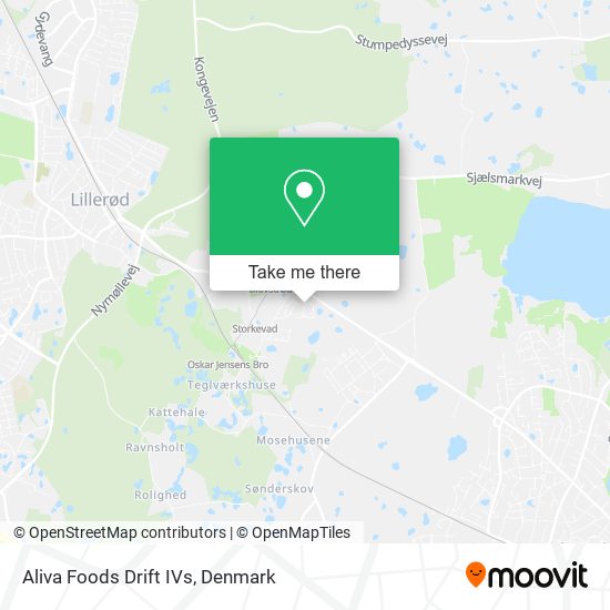 Aliva Foods Drift IVs map