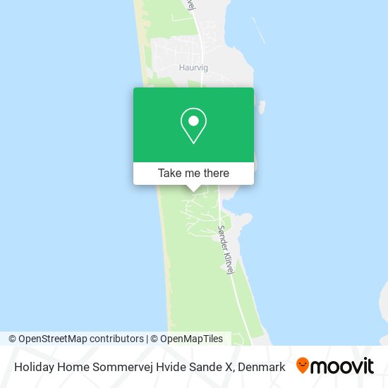 Holiday Home Sommervej Hvide Sande X map