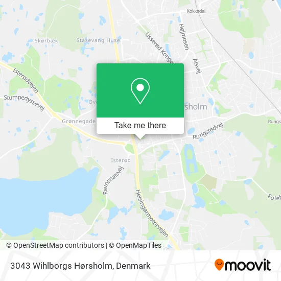 3043 Wihlborgs Hørsholm map
