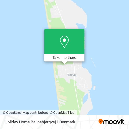 Holiday Home Baunebjergvej i map