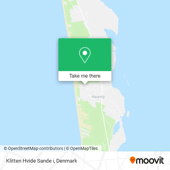 Klitten Hvide Sande i map