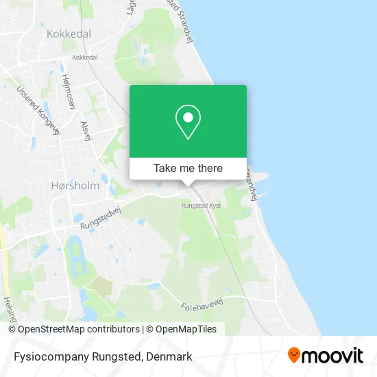 Fysiocompany Rungsted map