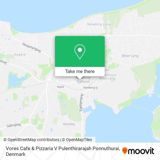 Vores Cafe & Pizzaria V Pulenthirarajah Ponnuthurai map