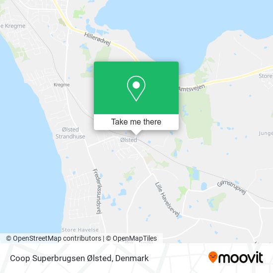 Coop Superbrugsen Ølsted map