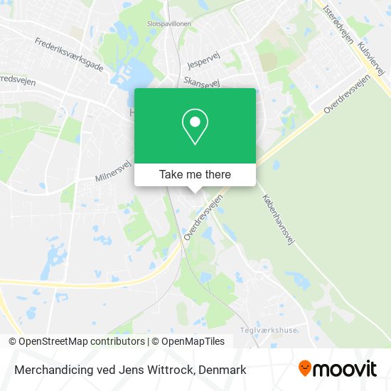 Merchandicing ved Jens Wittrock map