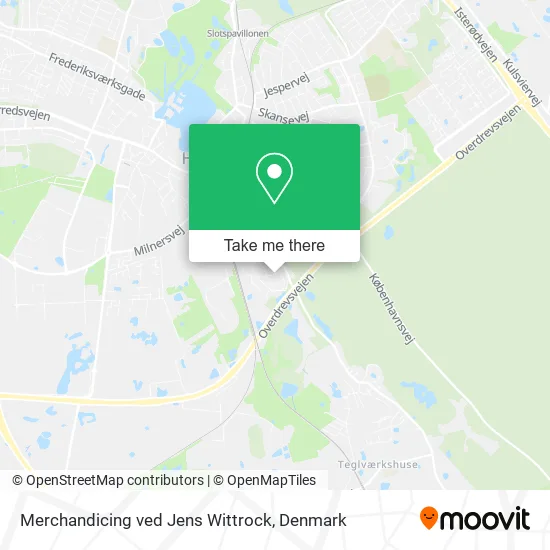 Merchandicing ved Jens Wittrock map
